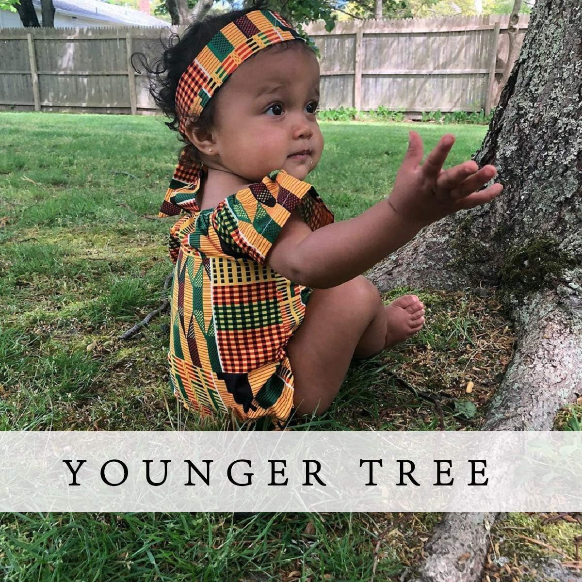 African-Inspired Dashiki Ankara Outfit Set for Girls by