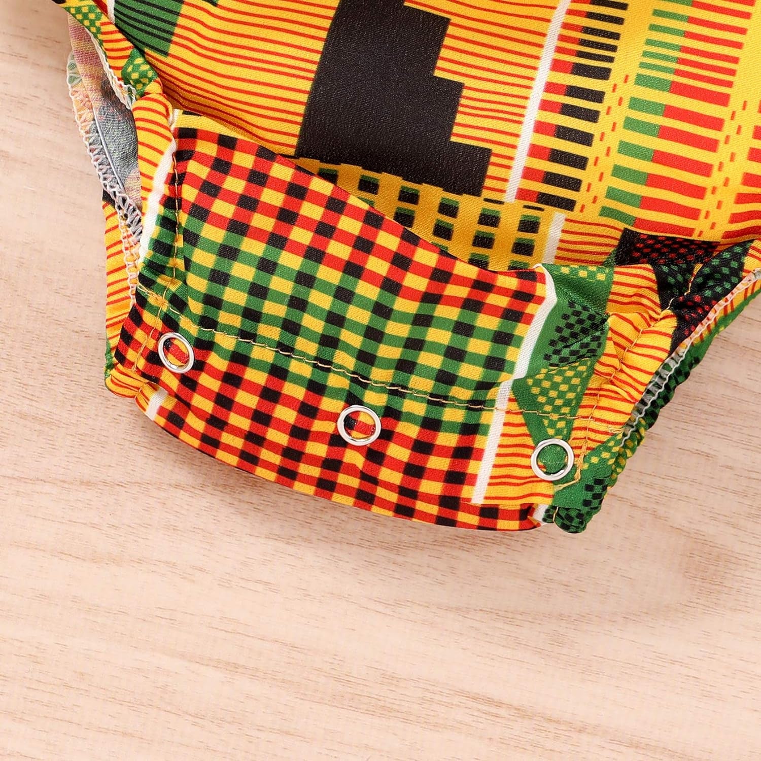 African-Inspired Dashiki Ankara Outfit Set for Girls by